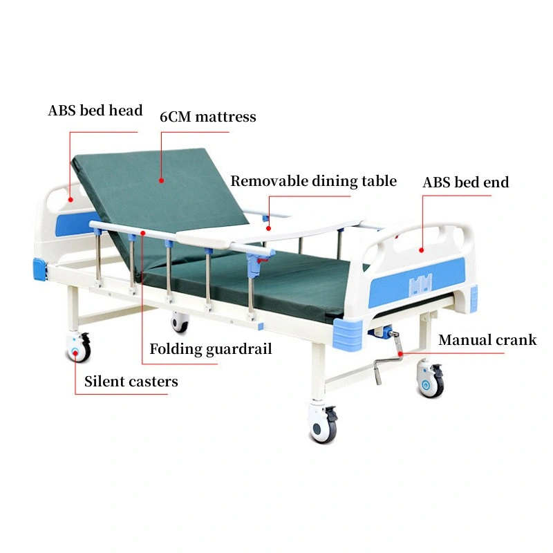 Matelas ferme pour lit médical manuel pour lit d'hôpital à domicile