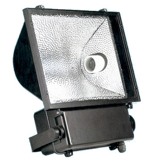 IP65 250W 400W Black Metal Halide Outdoor Flood Light