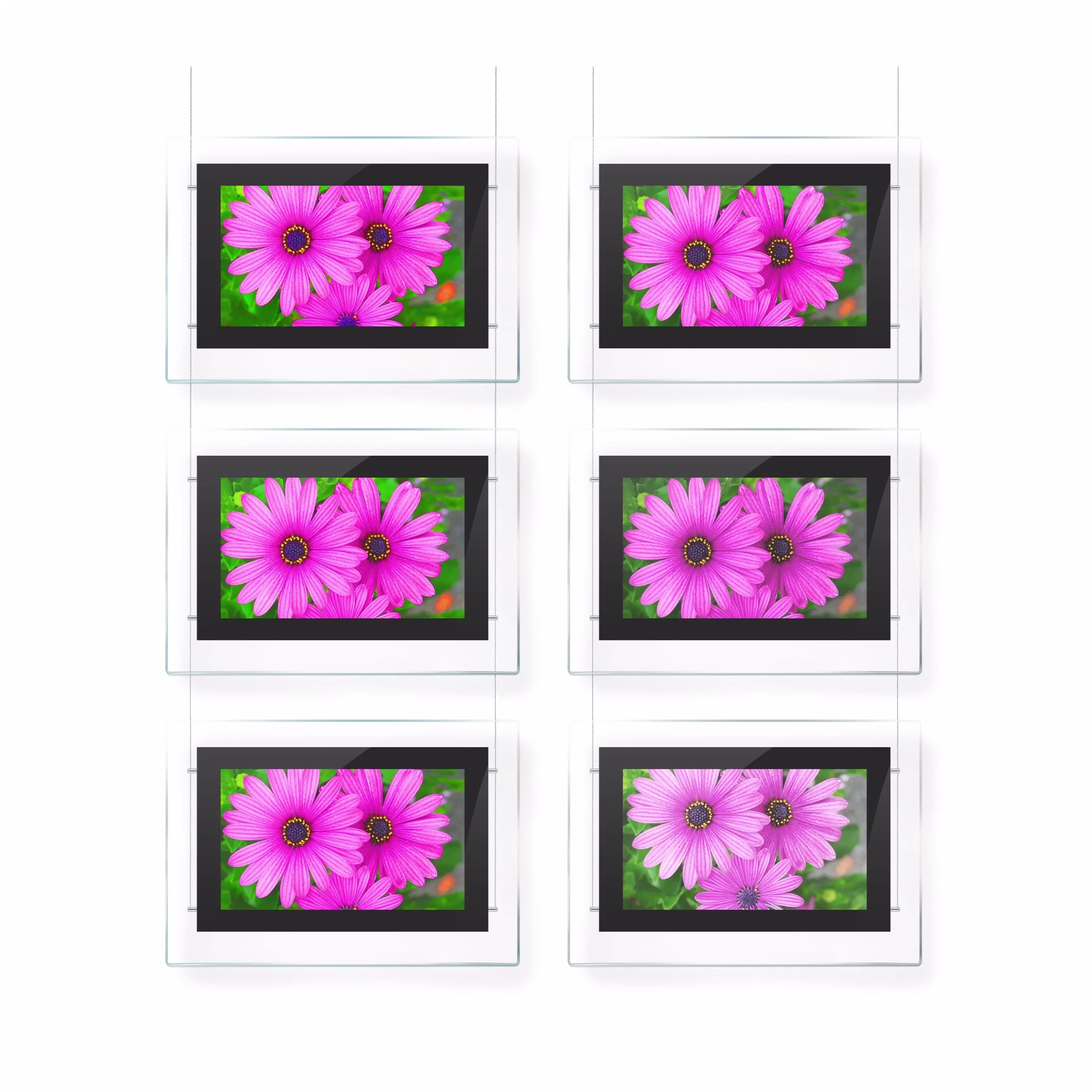 7" IPS LCD-Werbung Display Acryl-Fenster-Display für Kaffee LCD-Display mit Schaufenster, Digital Signage und Displays