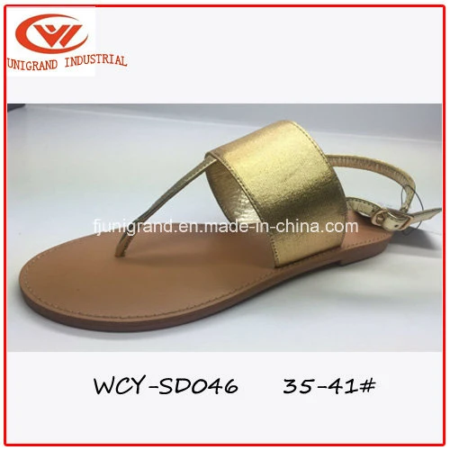 Summer Popular Ladies Slipper Simple Design Sandals for Girls Women Shoes