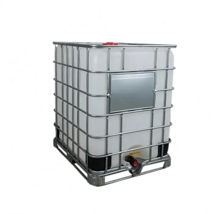 Intermediate Bulk Container I B C Chemical Storage Container with Pallets