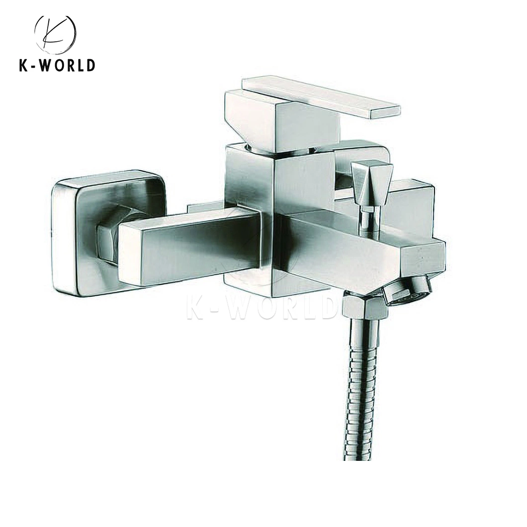 K-World Golden Color Bathroom Faucet Factory Wholesale/Supplier Bronze Bathtub Faucet China High Efficiency Bathtub Mixer Tap