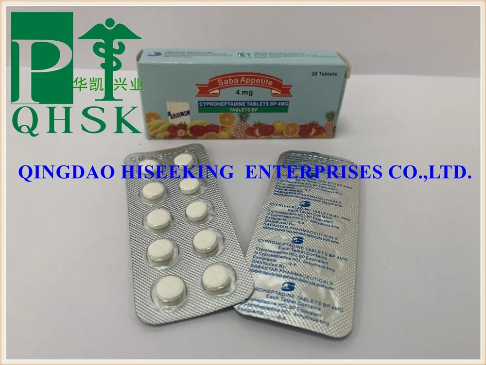 GMP Certificated Pharmaceutical Drugs, Chemical Medicine, Western Tablets, Cyproheptadine