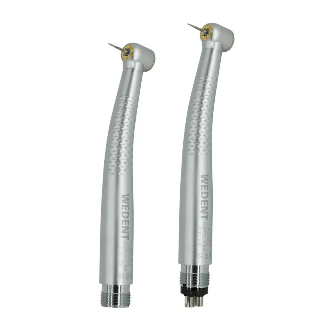 Wdent Oral LED Handpiece Cricle Light High Speed Handpiece 2/4 Holes