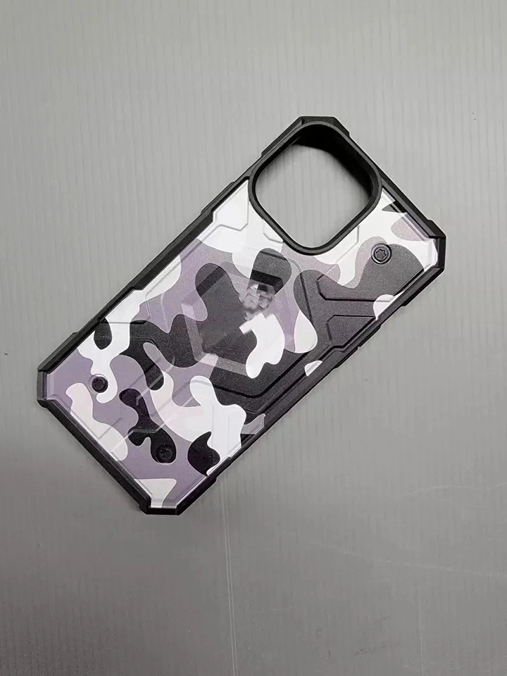 Original Uagging Defender Hybrid Camo Armor Magnetic Mobile Phone Case Cover for Phone 14 PRO Max for Magsafe