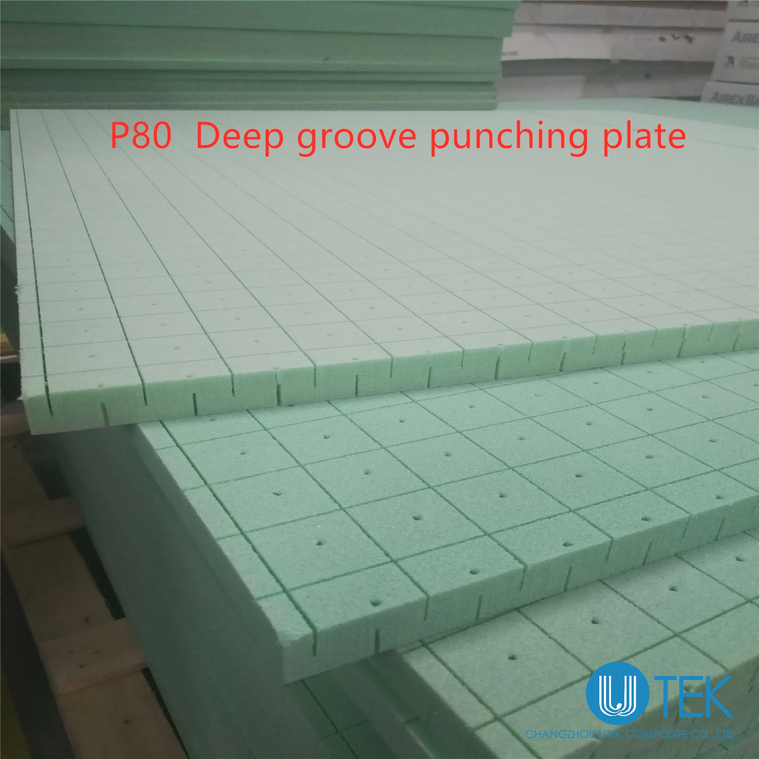 80kg/M3 Plain/ Grooved/ Perforated Pn/ DC/ Dci PVC Foam for Hand Lay-up/ Vacuum Infusion