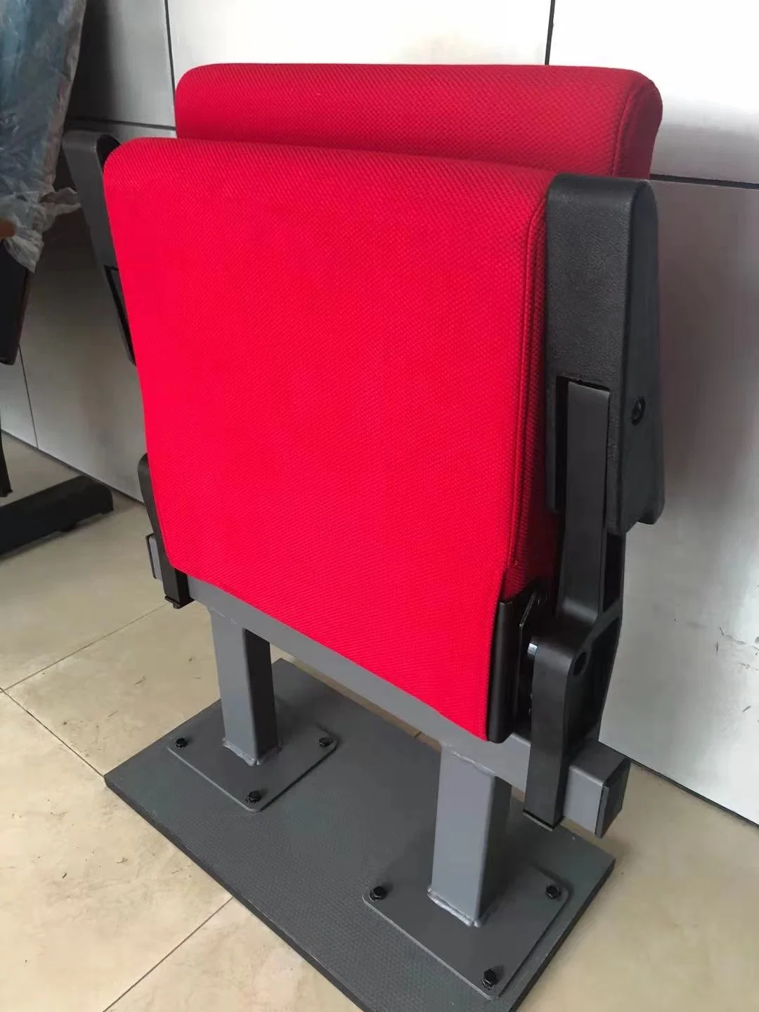 Plastic Standard Seat Size Theater Audience Seating Lecture Hall Auditorium Chair