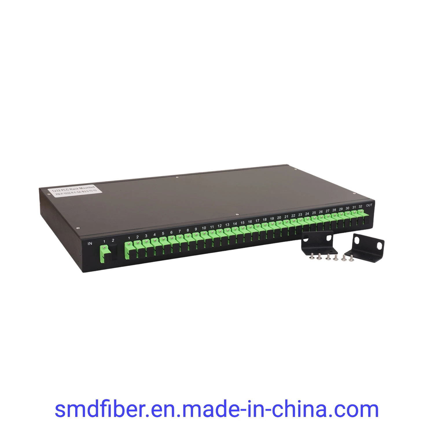 12 24 48 96 Core Optic Fiber ODF 144 Ports Sc LC FC St Rack Mount Splicing Fiber Optical Patch Panel