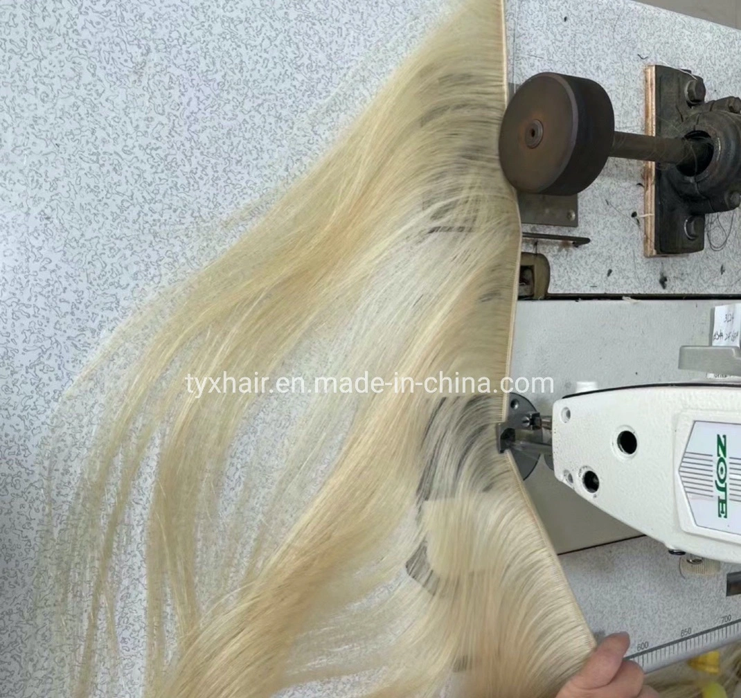 Virgin Brasilianische Haare Einnähen-in Weft Bundle Human Hair Extension Double Gezogener 3 Kopf Maschinenproduktion Doppelt Gezeichnet