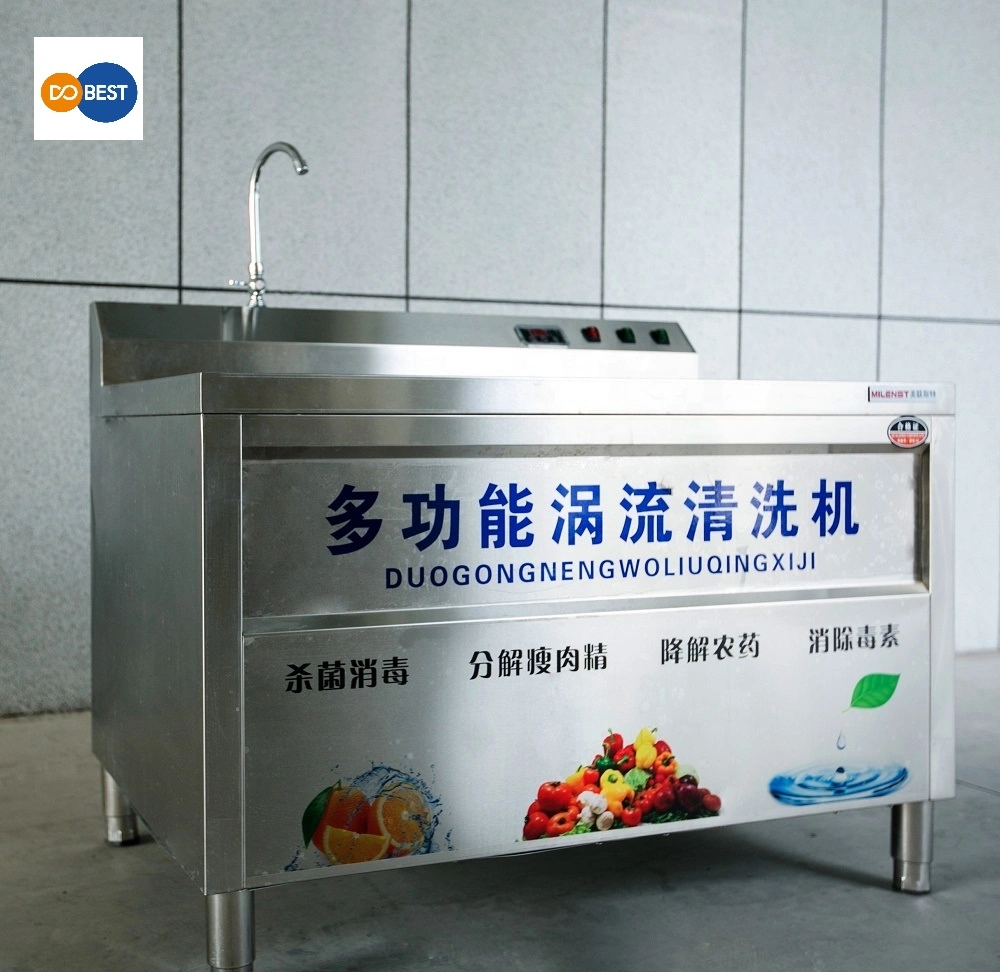Ozone Washer for Vegetable and Fruit/Fruit Vegetable Washer Washing Machine for Restaurant Vegetable Washing Machine with Bubble Water Flow