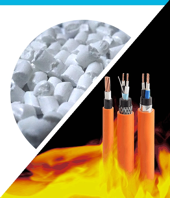 La norme UL94 FLAMME RETARDANCY chimique de l'industrie plastique de type V0 additif ignifuge