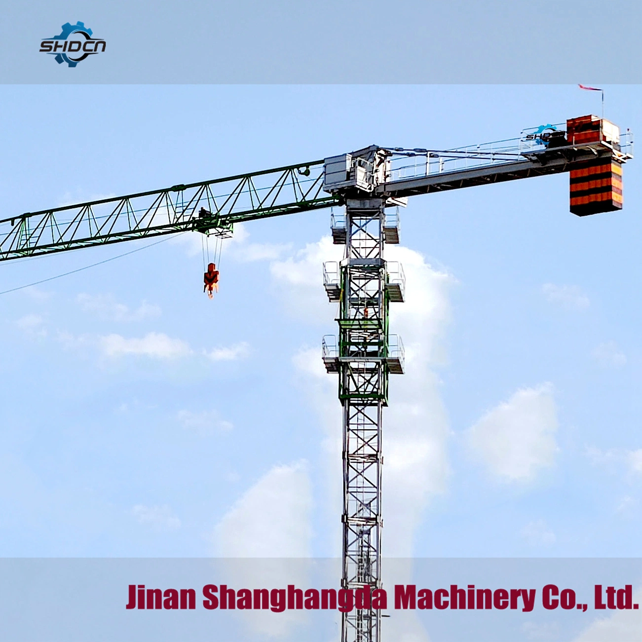 Construction Building Equipment Qtp-7030-16t Tower Crane