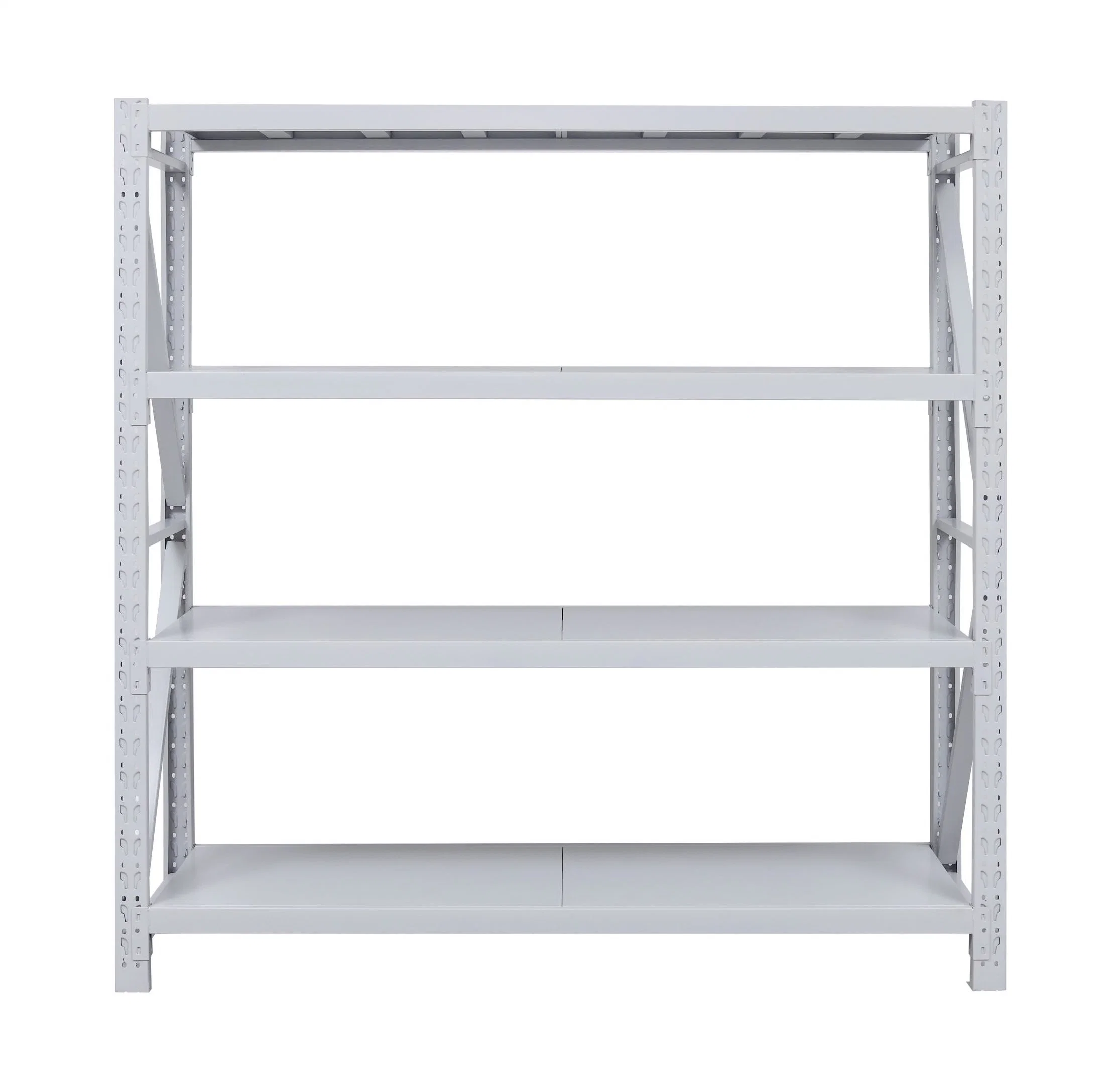 Warehouse Storage Iron Shelving Garage Kitchen Bulk Storage Metal Rack