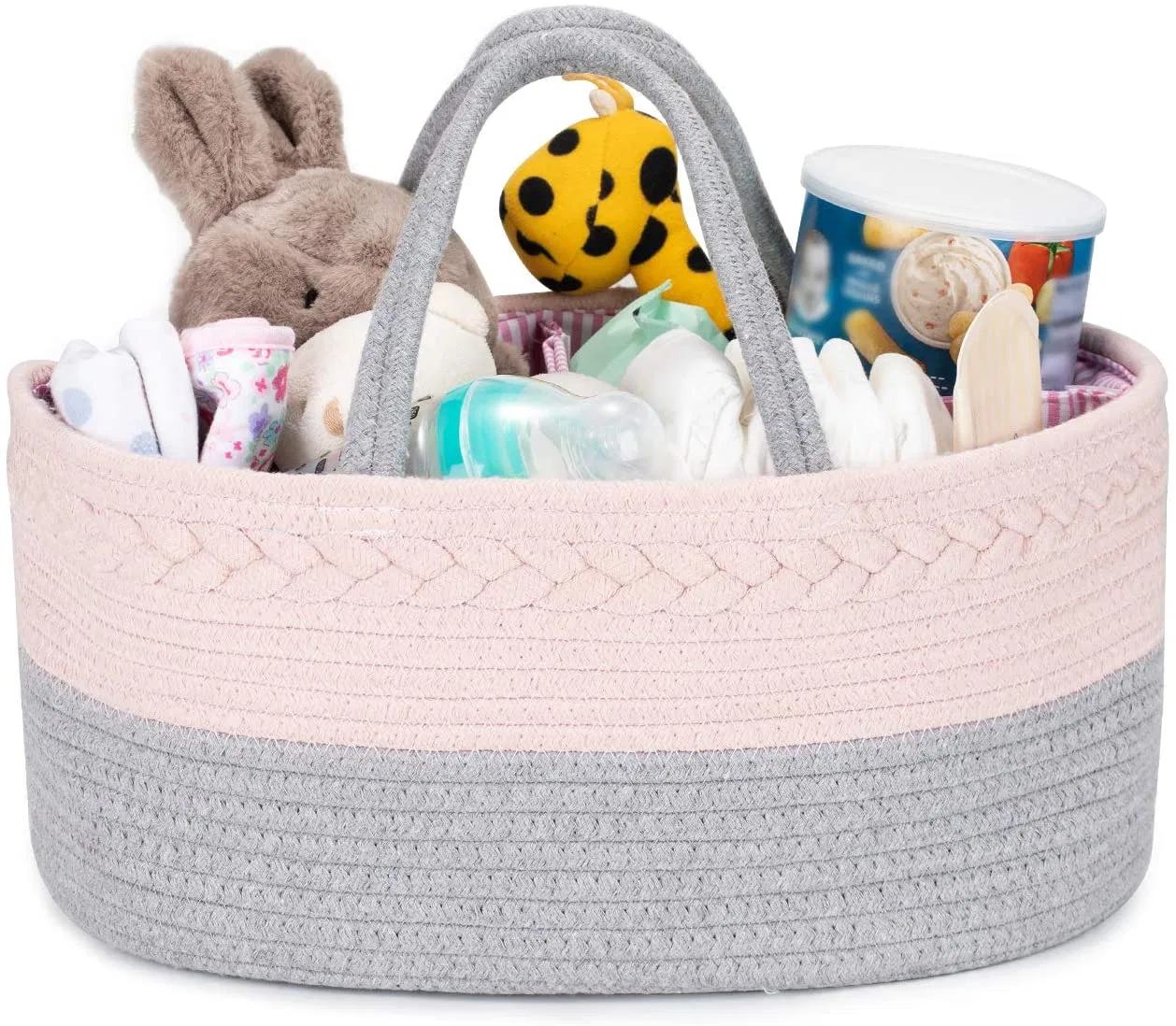 Ensemble de rangement de coton personnalisé pour enfants jouets pour bébés et bébés Boîte de rangement pour vêtements pour panier à linge de berceau-couches