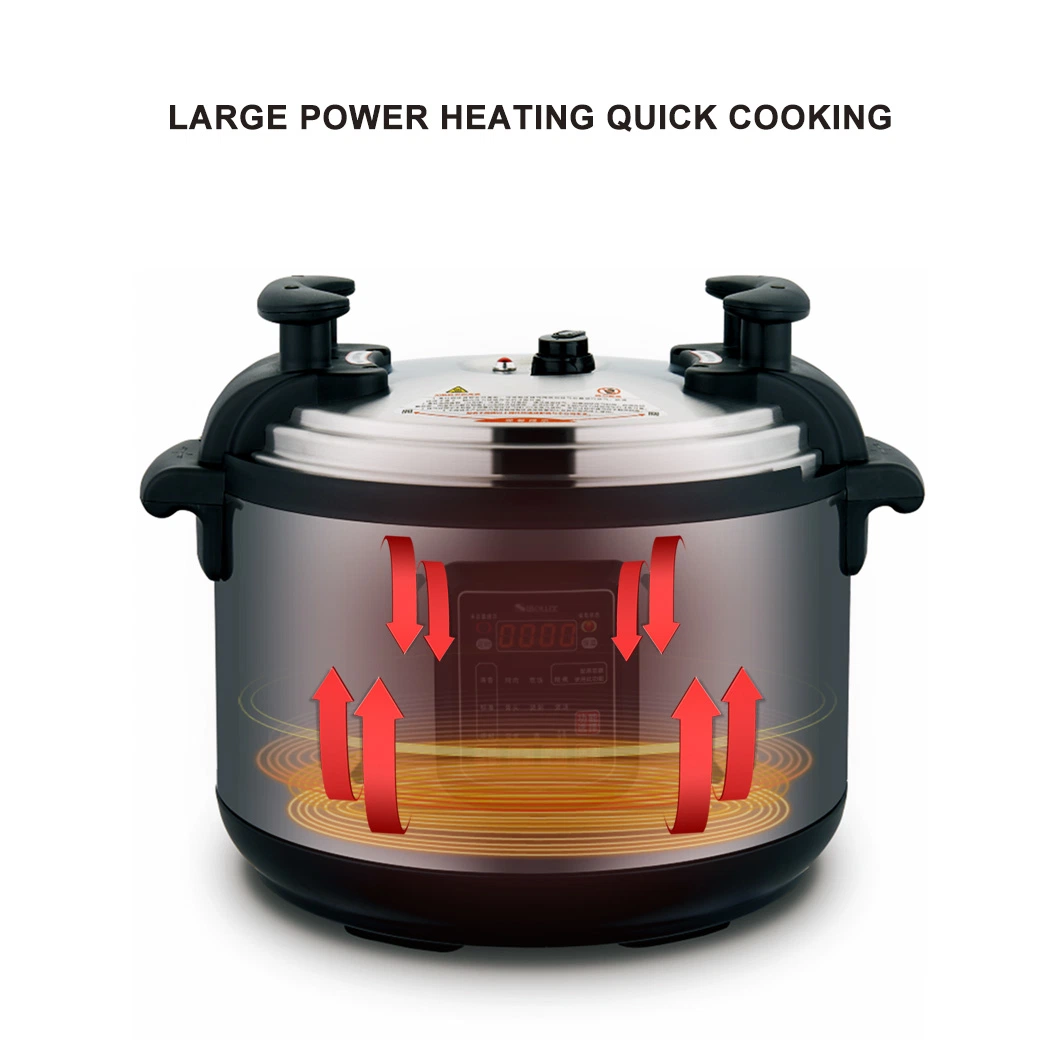 21L 3000W Kitchen Appliance Saucepan Multifunctional Commercial Pressure Cooker with 24h Reservation