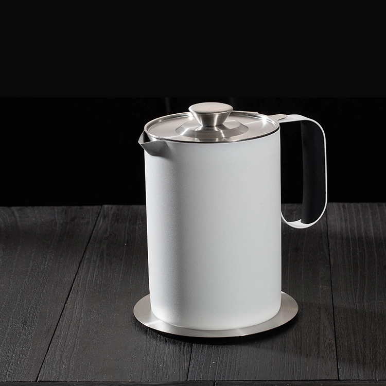 Stainless Steel Oil Strainer Pot Bacon Grease Container Container Jug Storage Can with Filter Cooking Oil Pot