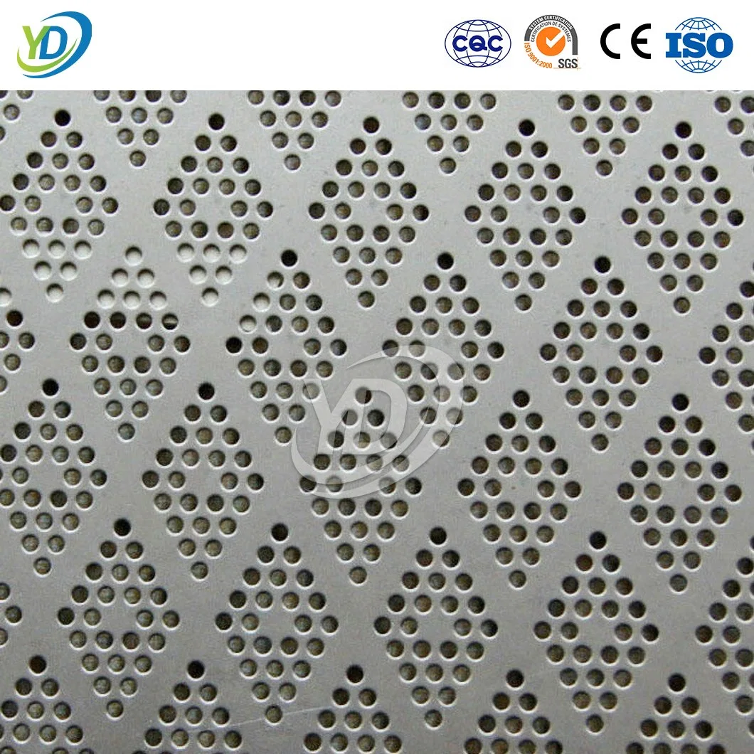 Yeeda Wire Mesh Decorative Perforated Plates Stainless Steel Plate Material Punched Aluminum Sheets China Manufacturers Steel Perforated Metal Mesh