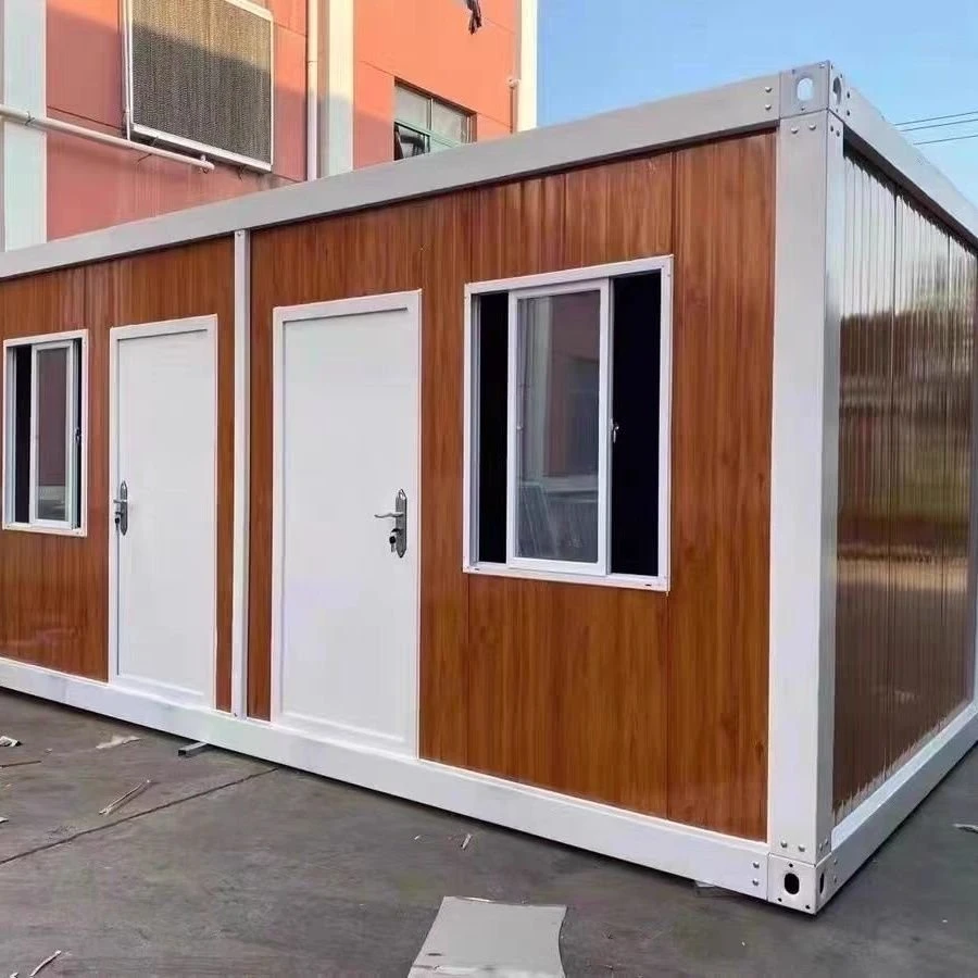 Workshop Dxh Bubbled Plastic Wrap Prefabricated Modular Living Container House with ISO