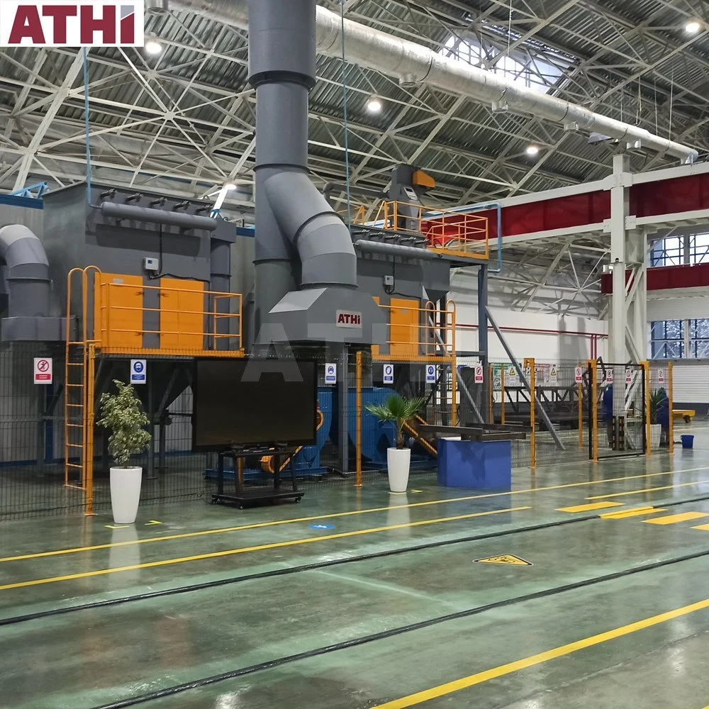 Sand Blasting Chamber/Room/Booth Audited Supplier Automatic