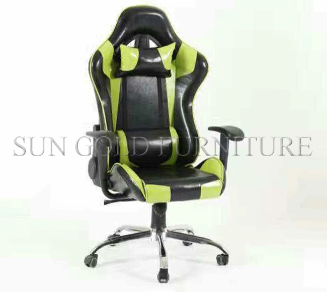 Hot Pedestal Gaming Chair with Speaker & Bluetooth Aux Input Sz-GCP01