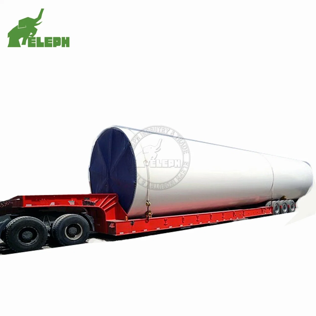 2/3/4 Axles 50/60/80/100 Tons Low Bed Lowbed Lowboy Loader Drop Deck Heavy Duty Dolly Semi Trailer