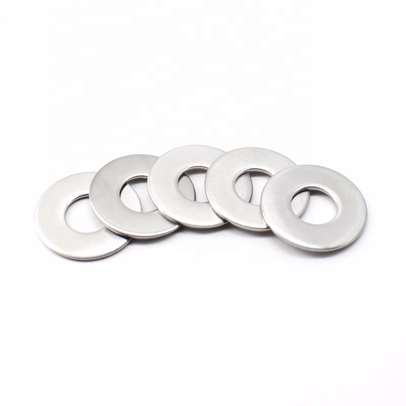 DIN125 Customized Stainless Steel Spring SS304 SS316 Ss201 Flat Shim Washers