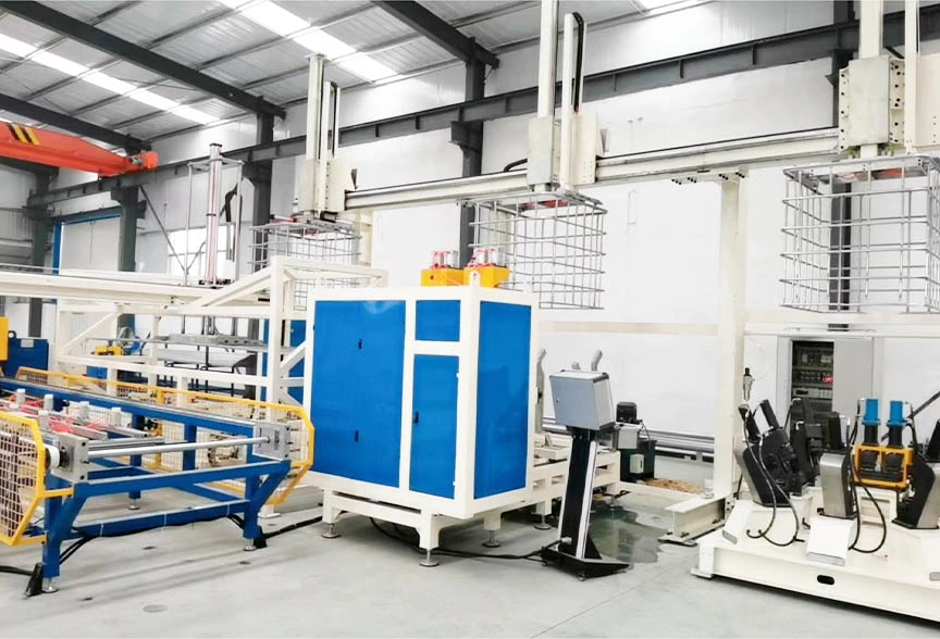 Intermediate Bulk Container Assembly Equipment IBC Tank Frame Welding Machine