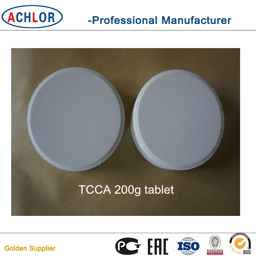 Water Treatment Swimming TCCA 90% Tablet Granular and Powder, Multifunctional Chlorine Tablets