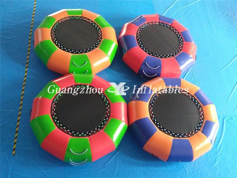 Crazy Inflatable Water Trampoline, Inflatable Aqua Jumping Toys