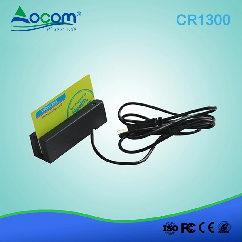 Mini 3 Track USB Magnetic Stripe Card Reader MSR (CR1300)