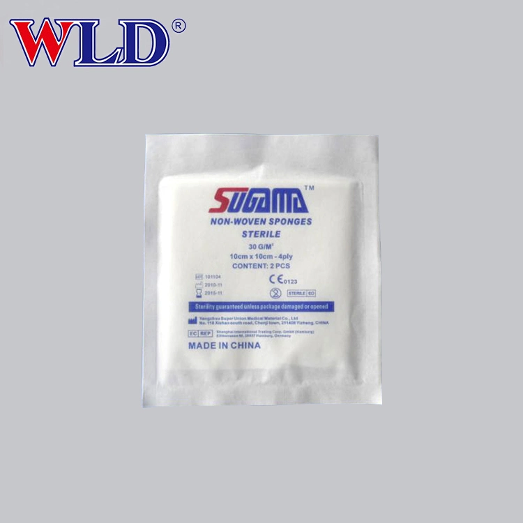 Disposable Soft Medical Steriler Non Woven Gauze Swab Sponge Made in China