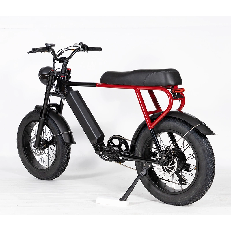 Scooter portátil de aluminio para bicicletas eléctricas 48V500W batería Premium