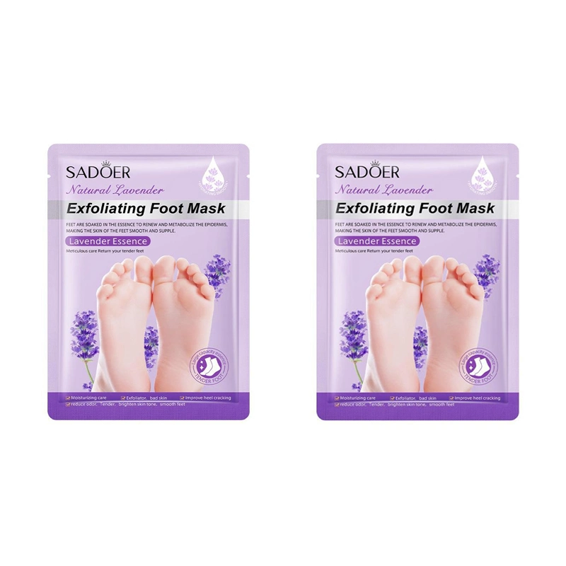 Private Label Exfoliating Organic Repairing Whitening Foot Peel Mask