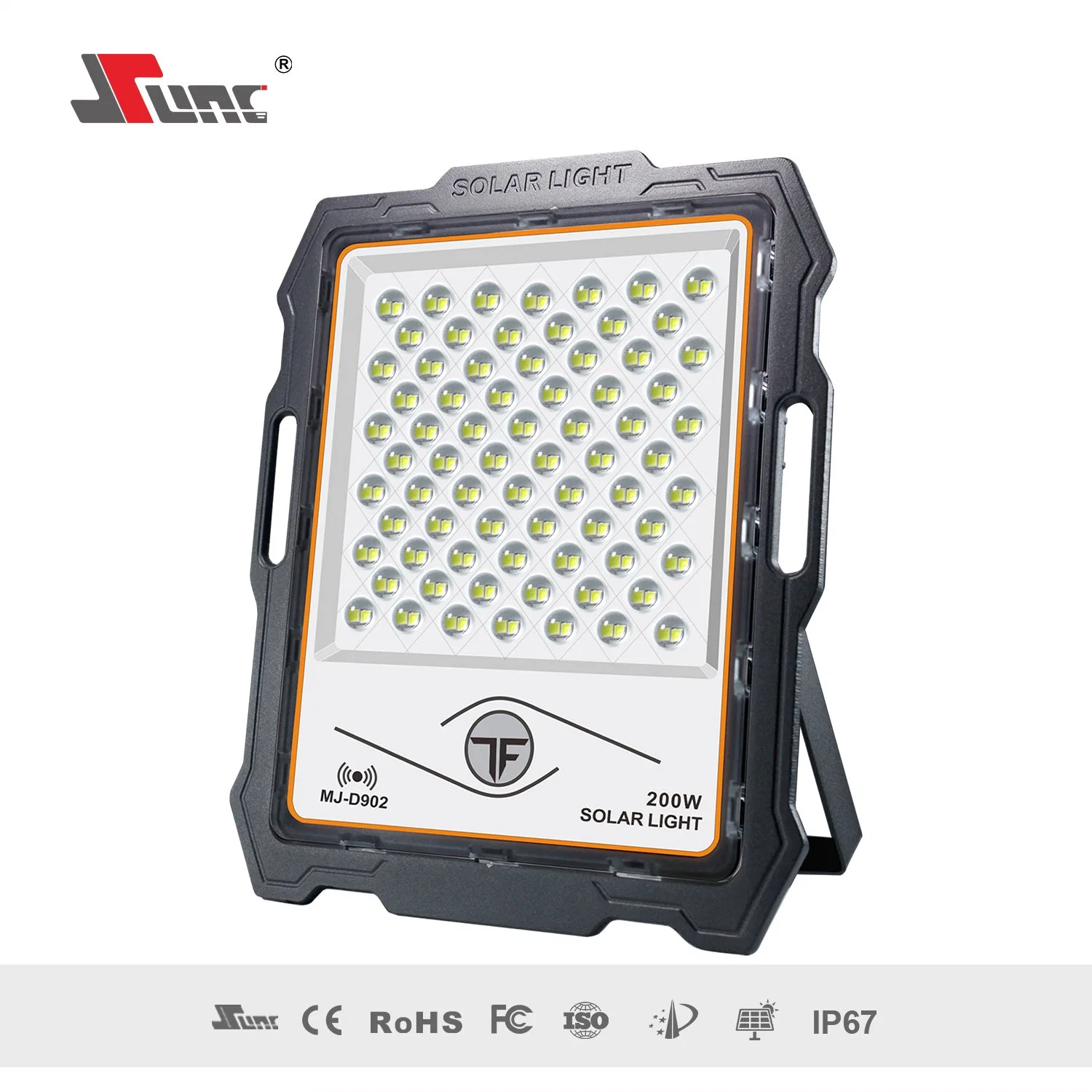 Sunc Factory Promotion 200W Energy Saving Solar Flood Light with Remote Control