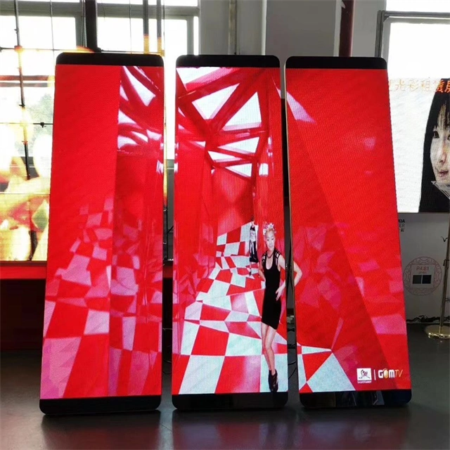 Vertical TV Screen Display Outdoor Video Wall Giant P4 Module LED Panel Price