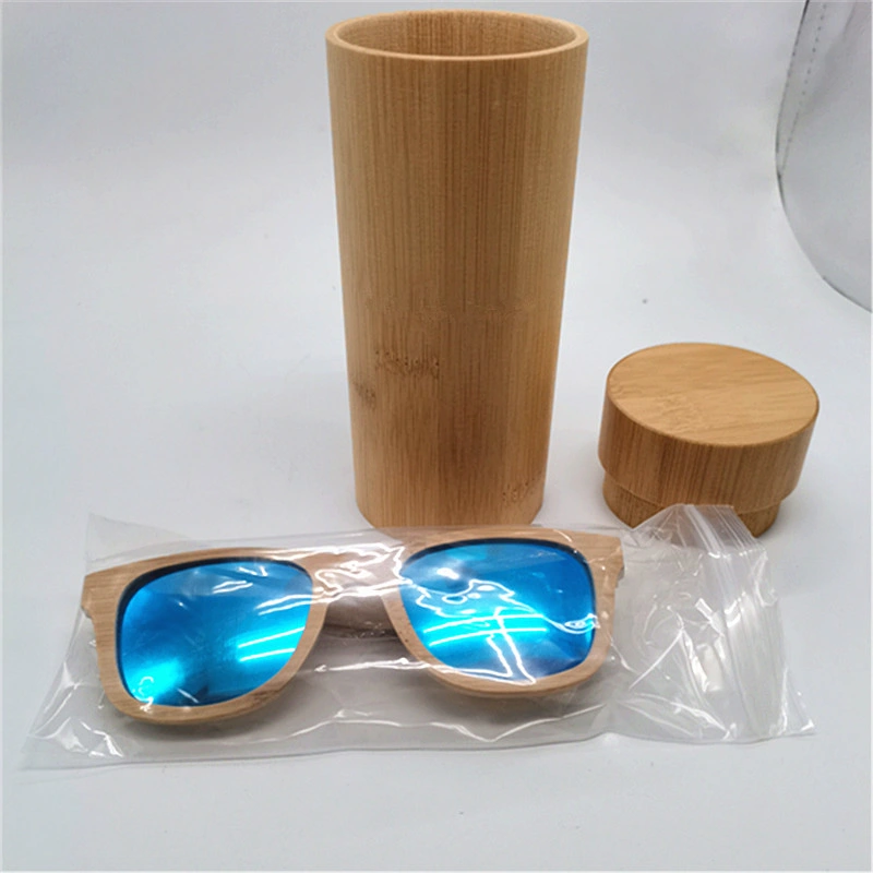 Stylish Bamboo Sun Glass Wooden Bamboo Sunglasses for Women/Man