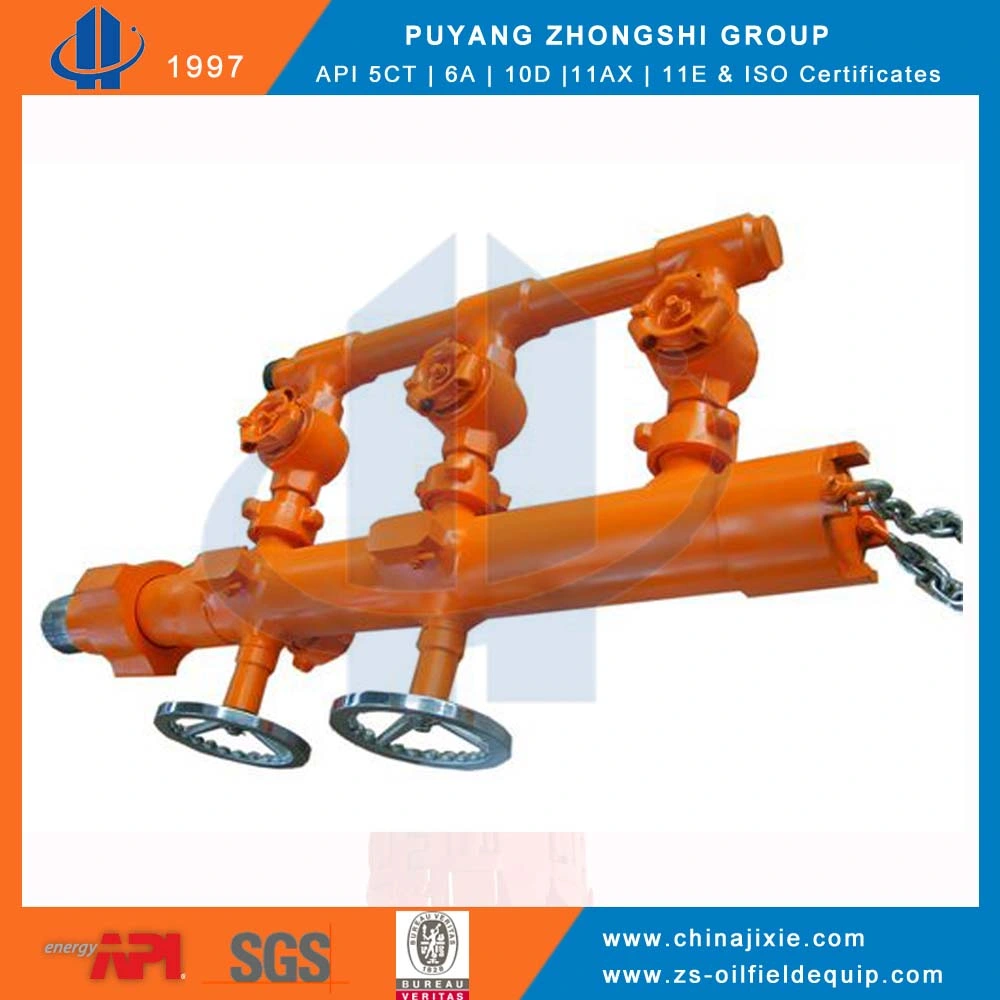 El equipo de yacimientos petrolíferos de caja de enchufe simple/doble cabeza de cementación
