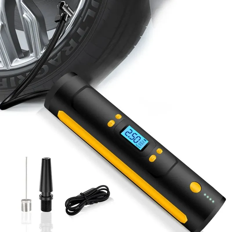 Neumático portátil eléctrico Digital Inflator compresor de aire Smart Car Tire Bomba bicicleta Aire bomba manómetro para bicicleta de coche 3671