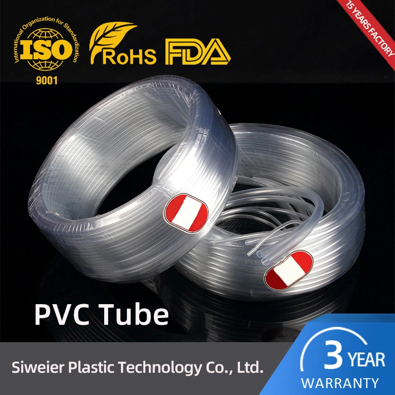 Wholesale Plastic Transparent Clear Air Tube High Pressure Flexible PVC Hose