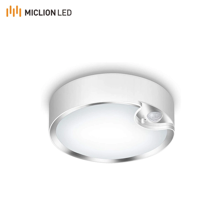 Miclion LED Modern LED ceiling Light Motion Sensor Lamp Lighting for Bedroom Bookcase Cabinet