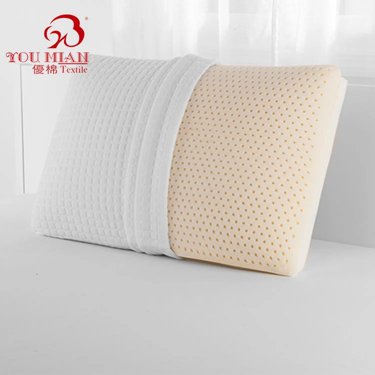 OEM Custom Hotel Latex Foam Pillow 100% Natural