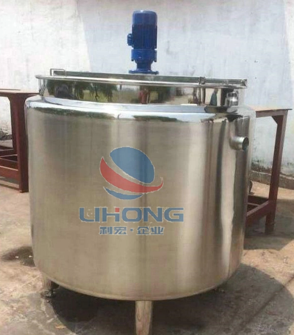 Stainless Steel Ice Cream Heating and Cooling Vessel