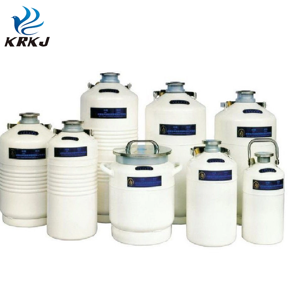 Good Quality Cheap Price Animal Liquid Nitrogen Semen Tank with Hinged Handle