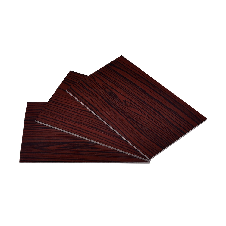 Class B1 Wooden Aluminum Layered Panel Easy Processing Sound Insulation Impact Resistance