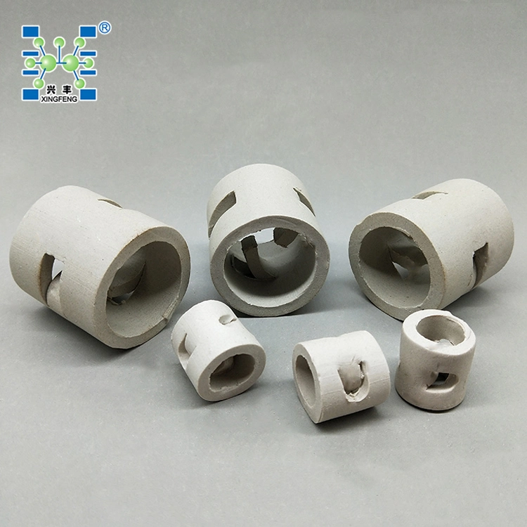 25, 38, 50, 80mm Ceramic Pall Ring