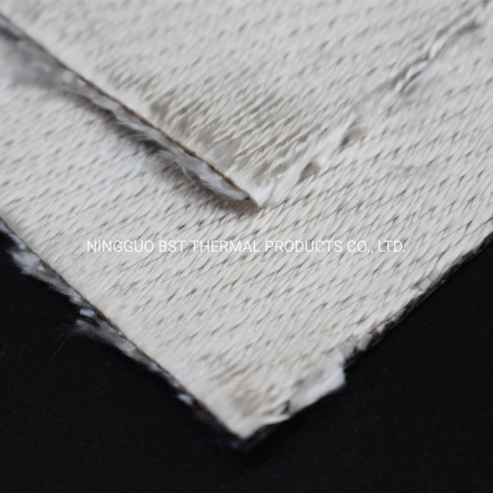 High Temperature Resistant Fireproof Fabric Vermiculite Silica Textiles