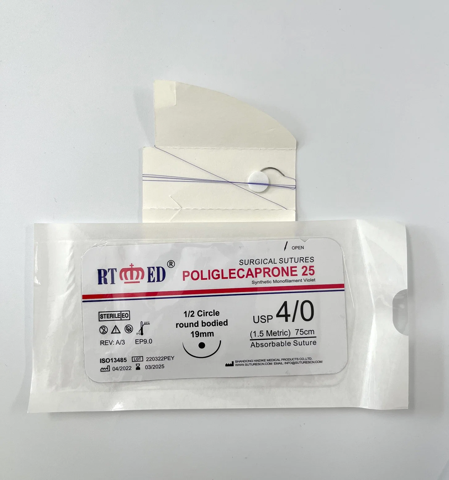 Pgcl Surgical Suture with Needle