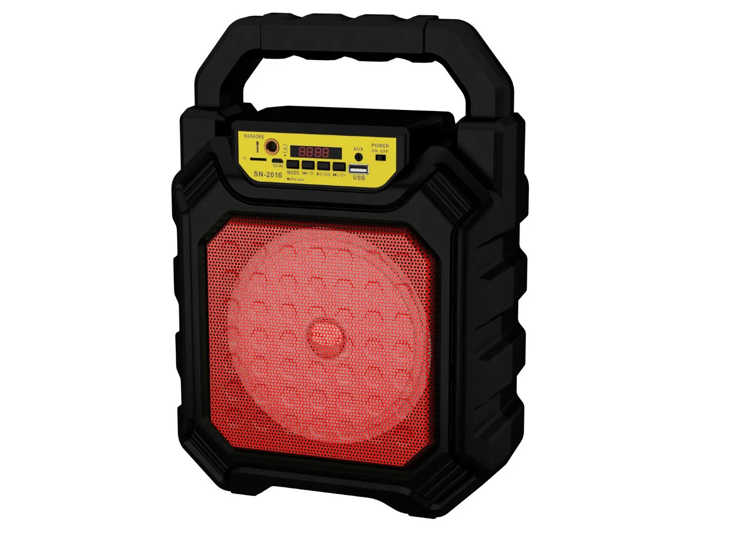 FM Radio MP3/USB/TF Card Playback Bluetooth Wireless Singalong Karaoke