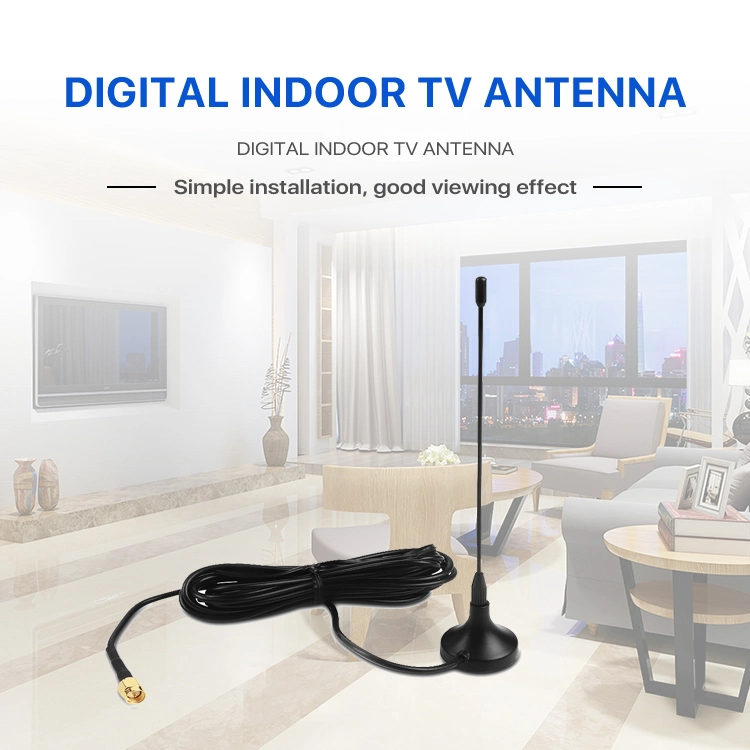 Antenas de TV de longo alcance de alto ganho TV antena HDTV Digital Antena de TV por satélite para automóvel interior