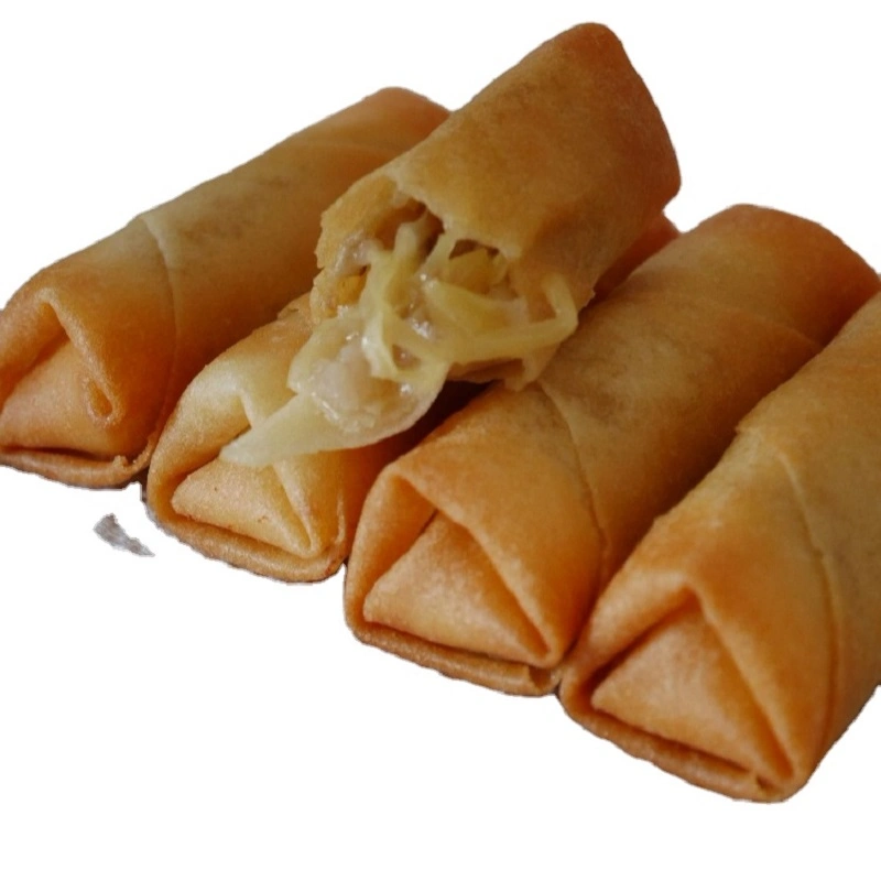 Chinese Delicious Snack Frozen Fried Spring Rolls with Vegetables Stuffing Wholesale/Supplier